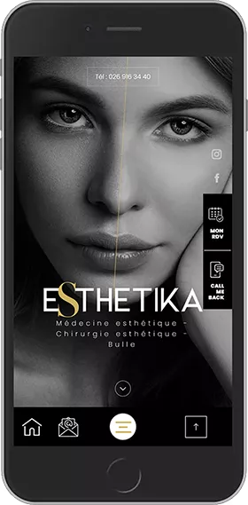 Création site internet Esthetika